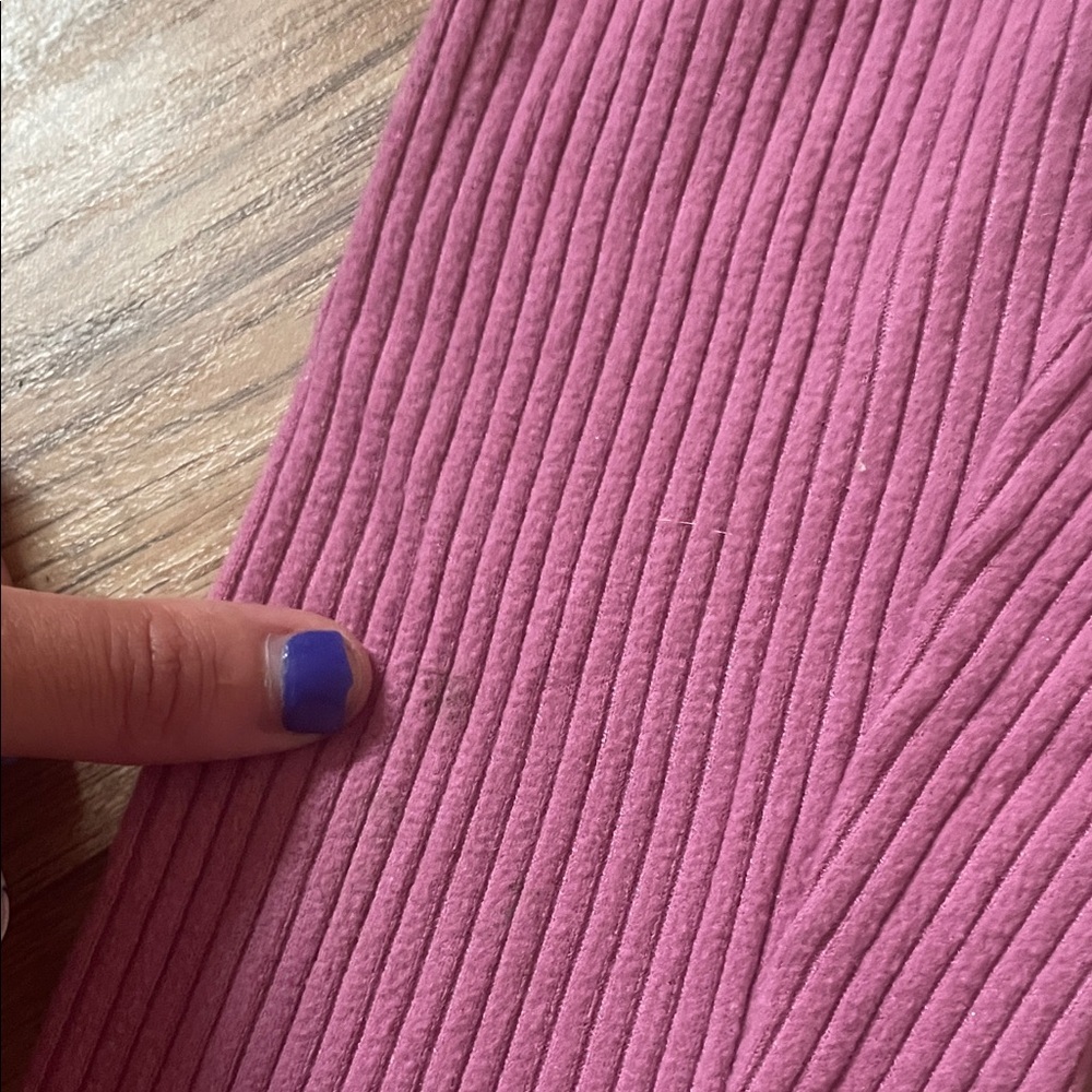 Cat & Jack Ribbed Pink Leggings for Kids (Bin A)​ - Picture 3 of 3